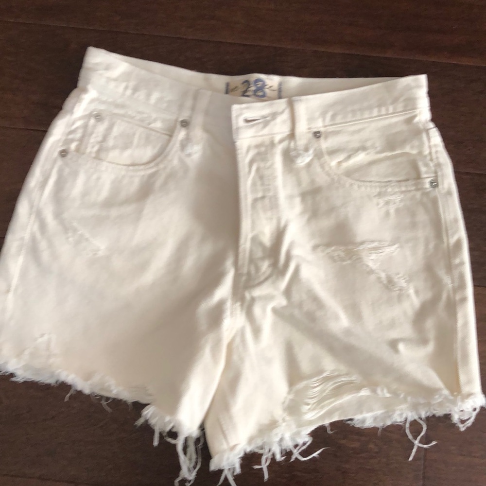 We the free denim shorts sz28